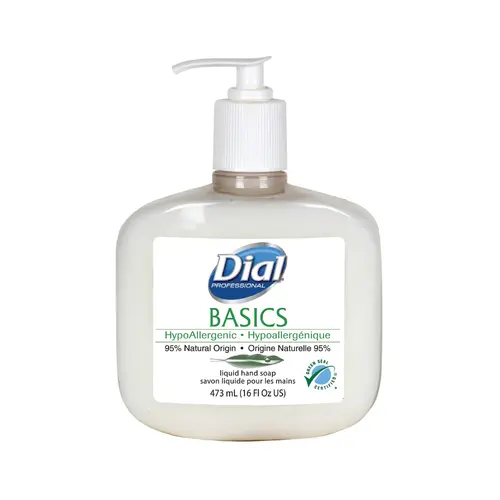 Dial Basics Liquid Hand Soap 12/16oz DL BSCS LHS 12/16OZ